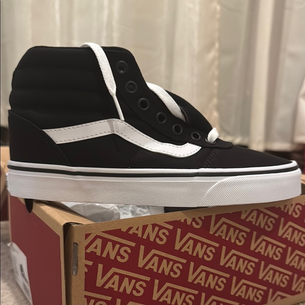 Vans Black High-Top Sneakers